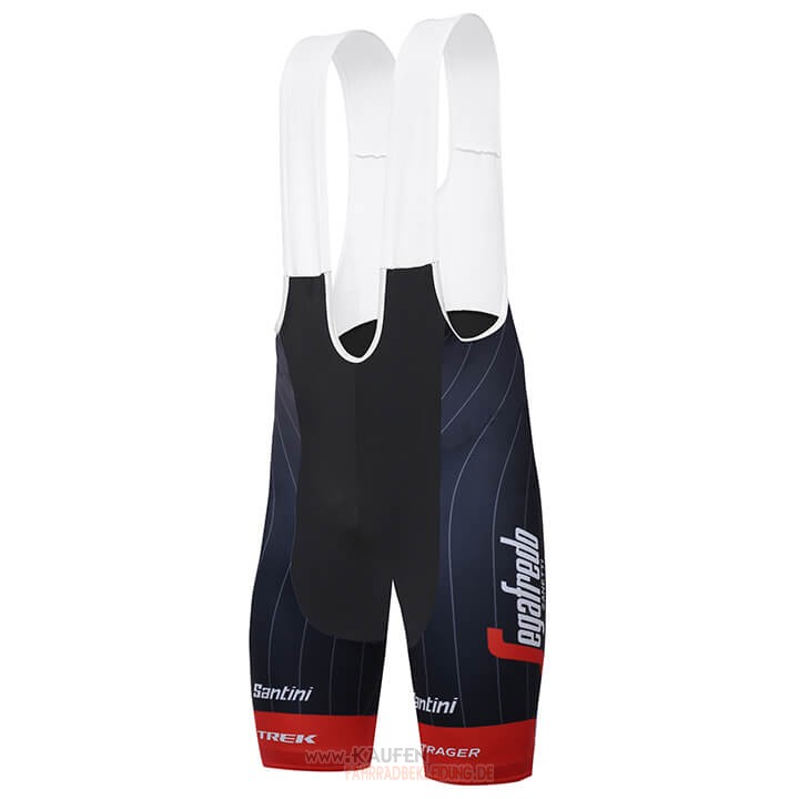 Trek Segafredo Langarmtrikot 2018 und Lange Tragerhose Tour de France Wei Rot